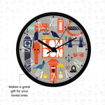 London Classic Design Round Wall Clock