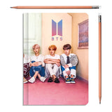 BTS - Pack of 3 Designed A5 Binded Notebooks
