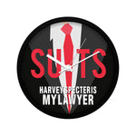 Suits TV Series Harvey Specter is My Lawyer Wall Clock