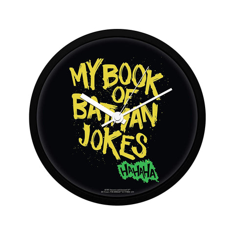 DC Comics My Book of Batman Jokes Wall Clock