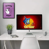 Tom and Jerry -Always Right Design Wall Poster