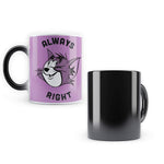 Tom and Jerry Always Right Morphing Magic Heat Changing Mug