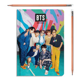 BTS - Pack of 3 Designed A5 Binded Notebooks