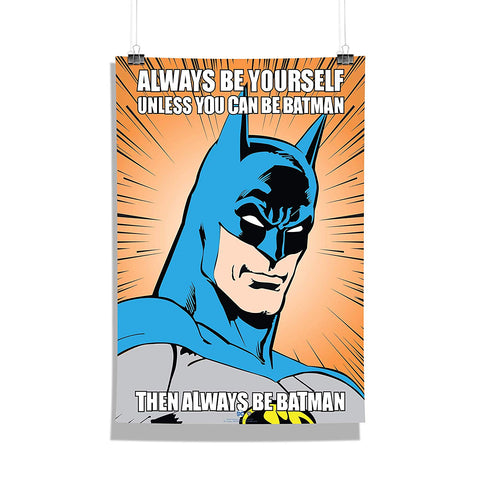 DC Comics Batman Quotes Poster