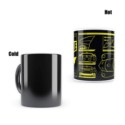 DC Comics- Batman Batmobile Magic Heat Sensitive Mug