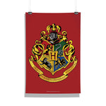 Harry Potter Hogwarts House Crest Red Poster