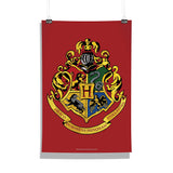 Harry Potter Hogwarts House Crest Red Poster
