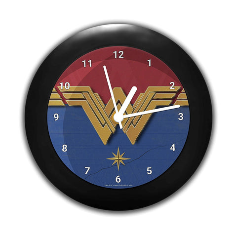 DC Comics Wonder Woman Logo Table Clock