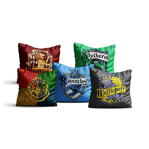 Harry Potter - Combo Pack of 5 Cushion Cover Without Filler ( 16 x 16 Inch )
