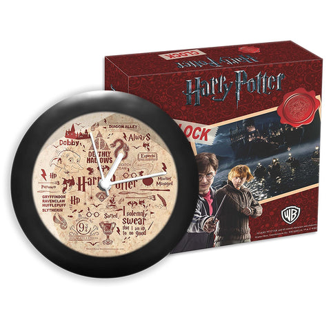 Harry Potter - Red Table Clock