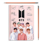 BTS - Pack of 3 Designed A5 Binded Notebooks