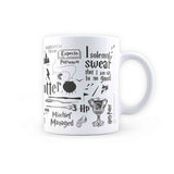 Harry Potter Infographic Black - Coffee Mug