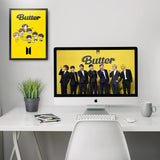 BTS - Butter Chibi Design Wall Poster