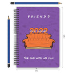Friends TV Series - 2022 New Daily Planner A5 Size Wiro Bound