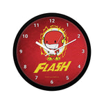 DC Comics Little Flash Wall Clock with number