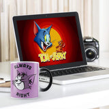 Tom and Jerry Always Right Morphing Magic Heat Changing Mug