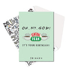 Friends TV Series - OH MY GOD Greeting Card
