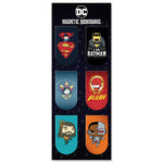 DC Comics -New Magnetic Bookmarks  Pack of 6