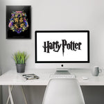 Harry Potter - Floral House Crest Design Wall Poster