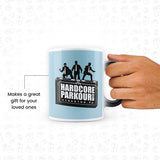 The Office - Hardcore Parkour Design Heat Sensitive Magic Coffee Mug