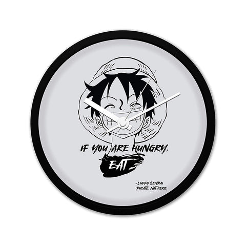 One Piece Luffy EAT - Wall Clock