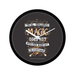 Harry Potter to Use Magic Now Wall Clock