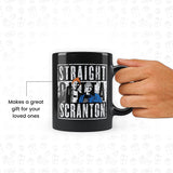 The Office - Straight Outta Scranto Black Patch Coffee Mug