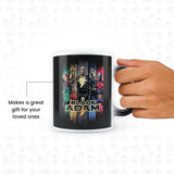 Black Adam - Graphic Art Design Heat Sensitive Magic Coffee Mug