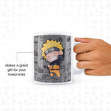 Chibi Naruto Design Ceramic Coffee Mug