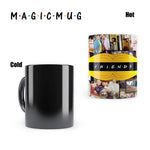 Friends Collage - Heat Sensitive Magic Mug