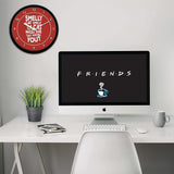 Friends TV Series Smelly Cat New Wall Clock