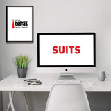 Suits TV Series Beware Harvey Specter Poster