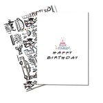 Friends TV Series Greeting Card -Sarcastic Comments -Birthday Card