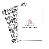 Friends TV Series - OH MY GOD Greeting Card