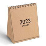 2023 Mini Brown Table Calendar
