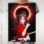 Demon Slayer - Yoriichi Tsugukuni Design poster Best Gift For Demon Slayer Fans