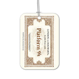 Harry Potter London to Hogwarts Luggage Bag/Suitcase Tag