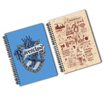 Harry Potter Pack Of 2 (Infographic Red + Ravenclaw) A5 Notebook