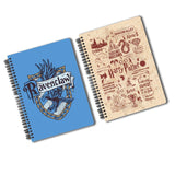 Harry Potter Pack Of 2 (Infographic Red + Ravenclaw) A5 Notebook