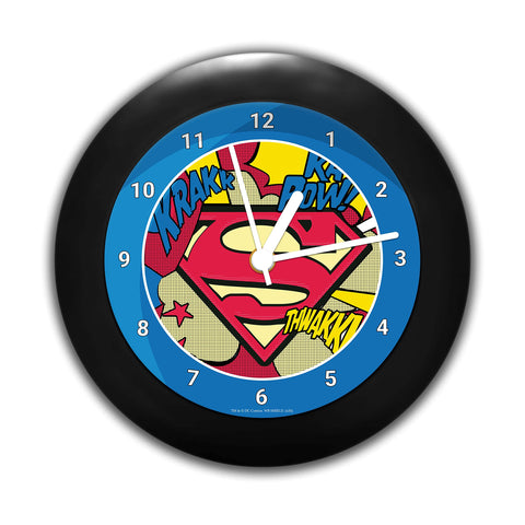 Superman Table Clock