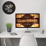 Game of Thrones I Drink and I Know Things Wall Clock