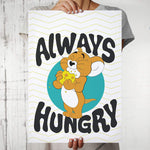Tom and Jerry - Always Hungry Design Wall Poster