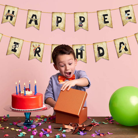 Harry Potter Birthday Banner