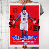 Blue Lock Wall Poster