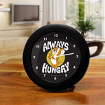 Tom and Jerry Always Hungry Black Table Clock