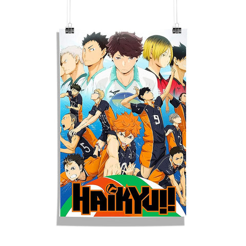 Anime-Haikyu!! Karasuno High Volleyball Poster