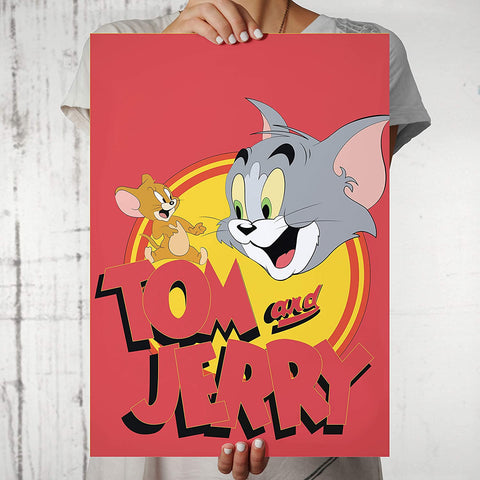 Tom and Jerry - Classic Logo Poster