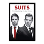 suits framed poster