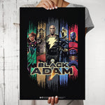 Black Adam - Graphic Art Design Wall Poster