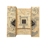 Harry Potter - Back to Hogwarts Combo (1 Backpack + 1 Pouch + Badges Set + 1 A5 Notebooks + 1 Elder wand + 1 Map))